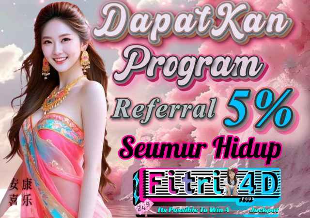 Fitri4d Bonus Referral 5%